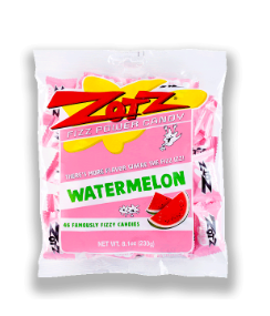 Zotz Fizz Candy Watermelon Individually Wrapped 8.1oz 46ct